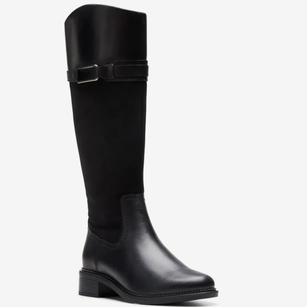 🌸CLARKS🌸 Maye Carly Boot Black Size: 6 - Picture 3 of 14